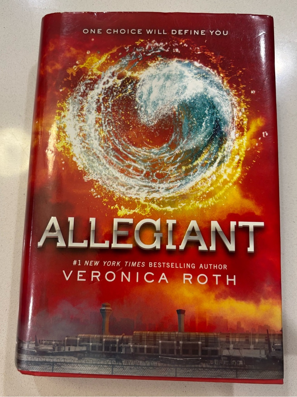 Allegiant Hardcover Book - Red